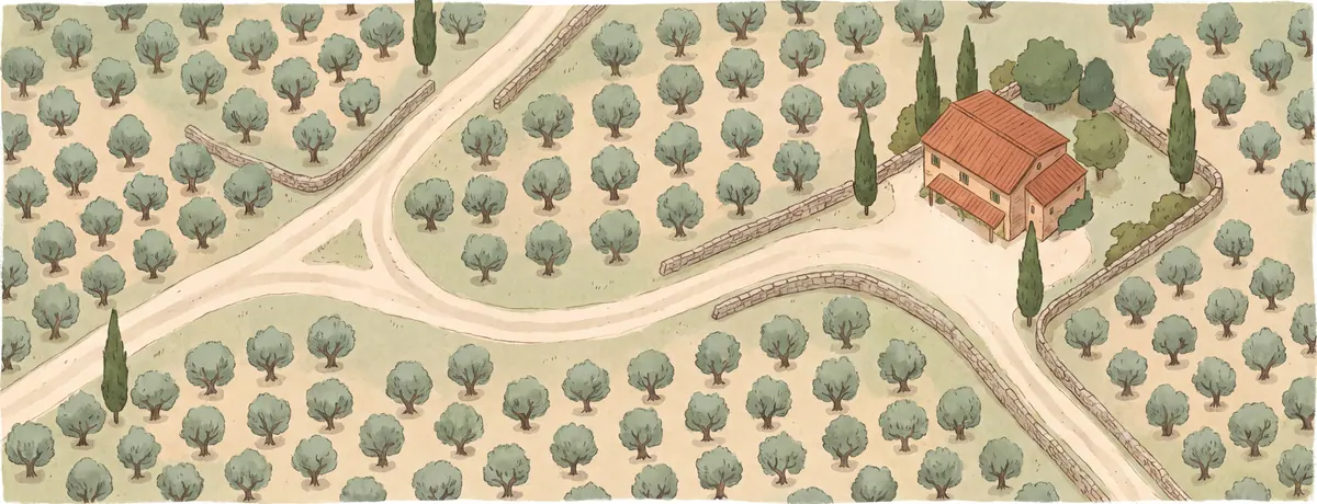 Map of the YouGróve grove